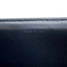 将图像加载到图库查看器中，CELINE Chain Shoulder Bag Matelasse Mono Chrome Black 111273EYD Leather
