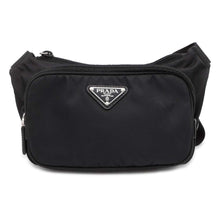 将图像加载到图库查看器中，PRADA Shoulder Bag Black 2VH128 Nylon Leather
