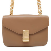 Load image into Gallery viewer, CELINE CMedium ChainShoulder Bag Light Camel 187253 Calf Leather
