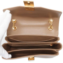 Load image into Gallery viewer, CELINE CMedium ChainShoulder Bag Light Camel 187253 Calf Leather
