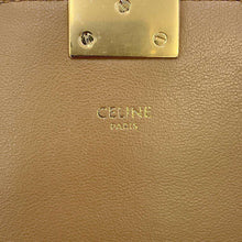 Load image into Gallery viewer, CELINE CMedium ChainShoulder Bag Light Camel 187253 Calf Leather
