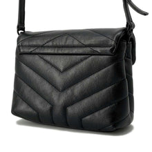 Load image into Gallery viewer, SAINT LAURENT PARIS Loulou Toy Shoulder Bag Black 467072 Leather
