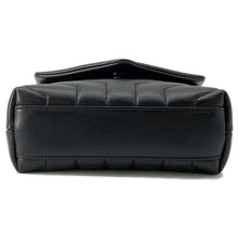 将图像加载到图库查看器中，SAINT LAURENT PARIS Loulou Toy Shoulder Bag Black 467072 Leather
