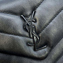 Load image into Gallery viewer, SAINT LAURENT PARIS Loulou Toy Shoulder Bag Black 467072 Leather
