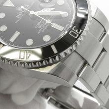 将图像加载到图库查看器中，ROLEX Submariner Date W40mm Stainless Steel Black Dial 116610LN
