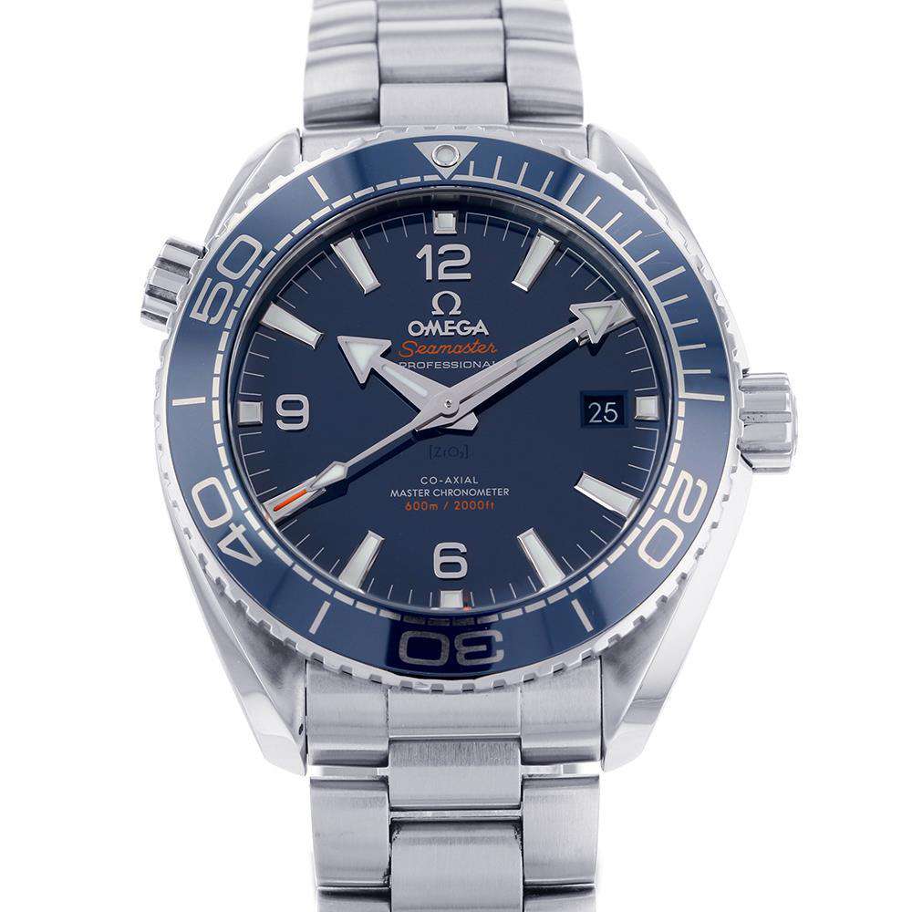 OMEGA Seamaster600 Planet Ocean Master Chronometer W43.5mm Stainless Steel Blue Dial215.30.44.21.03.001