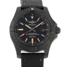 将图像加载到图库查看器中，BREITLING Avenger Black Bird W44mm TI Nylon Black Dial V17311101B1W1
