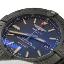 将图像加载到图库查看器中，BREITLING Avenger Black Bird W44mm TI Nylon Black Dial V17311101B1W1
