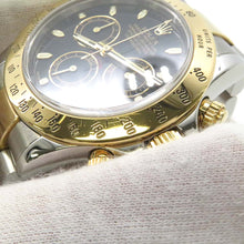 将图像加载到图库查看器中，ROLEX Cosmograph Daytona W40mm Stainless Steel K18YG Black Dial116523
