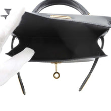 Load image into Gallery viewer, HERMES Mini Kelly Do Black Box Calf Leather
