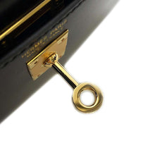 Load image into Gallery viewer, HERMES Mini Kelly Do Black Box Calf Leather
