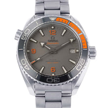 将图像加载到图库查看器中，OMEGA Seamaster Planet Ocean W43.5mm TI Gray Dial 215.90.44.21.99.001
