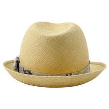 Load image into Gallery viewer, CHANEL CC Logo Ribbon Straw Hat Size M Beige/Gray Straw Cotton
