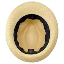 Load image into Gallery viewer, CHANEL CC Logo Ribbon Straw Hat Size M Beige/Gray Straw Cotton
