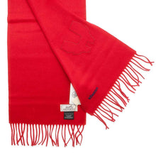 Load image into Gallery viewer, HERMES Scarf Odyssey IMPRIME HERMES ODYSEE Red Cashmere100%
