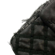 Load image into Gallery viewer, CHANEL CC Logo Patchwork ChainShoulder Bag Black/Gray Lambskin Tweed
