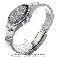 将图像加载到图库查看器中，ROLEX Submariner No-Date W41mm Stainless Steel Black Dial124060
