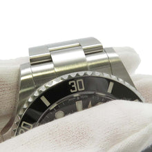 将图像加载到图库查看器中，ROLEX Submariner No-Date W41mm Stainless Steel Black Dial 124060
