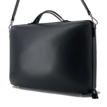 Load image into Gallery viewer, FENDI Large suitcase with FF logo Black 7VV158 Leather
