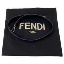 将图像加载到图库查看器中，FENDI Large suitcase with FF logo Black 7VV158 Leather
