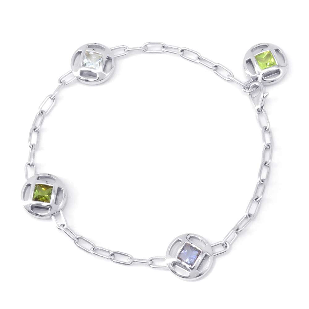 CARTIER Pasha Grid Bracelet 18K White Gold