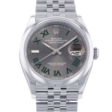 Load image into Gallery viewer, ROLEX Datejust W36mm Stainless Steel Slate Dial126200
