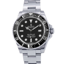 将图像加载到图库查看器中，ROLEX Sea-Dweller W40mm Stainless Steel Black Dial116600
