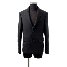 Load image into Gallery viewer, FENDI Tailored Jacket Size Chronomat 44 Black FJ0853 Wool 98% Polyurethane2%
