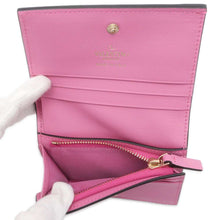 Load image into Gallery viewer, Valentino Garavani Lock Studded Bi-fold Wallet Pink WW2P0P39BOL Leather
