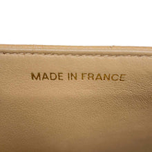 Load image into Gallery viewer, CHANEL Jumbo Matelasse ChainShoulder Bag BeigeA04412 Caviar Leather Size 30
