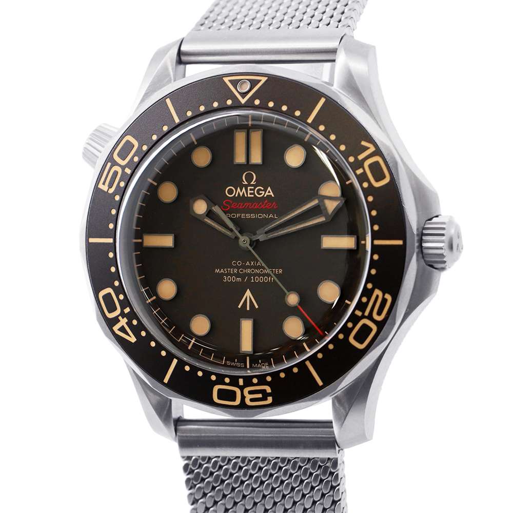 OMEGA Seamaster Diver300 Co-Axial Master Chronometer 007 W42mm Ti Brown Dial 210.90.42.20.01.001