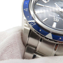 将图像加载到图库查看器中，SEIKO Grand SEIKO Mechanical Hi-Beat W44.2mm Stainless Steel Midnight Blue Dial SBGJ237
