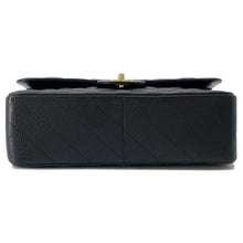 Load image into Gallery viewer, CHANEL Matelasse W Flap ChainShoulder Bag Black A58600 Caviar Leather Size 30
