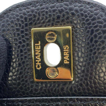 Load image into Gallery viewer, CHANEL Matelasse W Flap ChainShoulder Bag Black A58600 Caviar Leather Size 30
