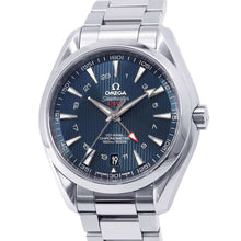 Load image into Gallery viewer, OMEGA Seamaster Aqua Terra GMT W43mm Stainless Steel Blue Dial 231.10.43.22.03.001
