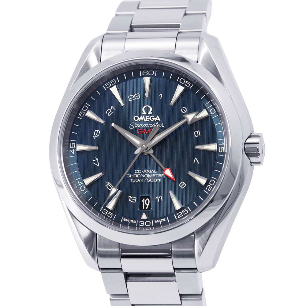 OMEGA Seamaster Aqua Terra GMT W43mm Stainless Steel Blue Dial 231.10.43.22.03.001