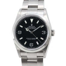 将图像加载到图库查看器中，ROLEX Explorer I W36mm Stainless Steel Black Dial 114270
