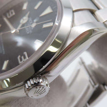 将图像加载到图库查看器中，ROLEX Explorer I W36mm Stainless Steel Black Dial 114270
