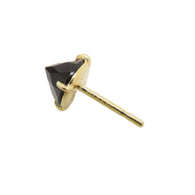 将图像加载到图库查看器中，TASAKI Refined Rebellion BlackSpinel Earring E-3657-18KYG 18K Yellow Gold
