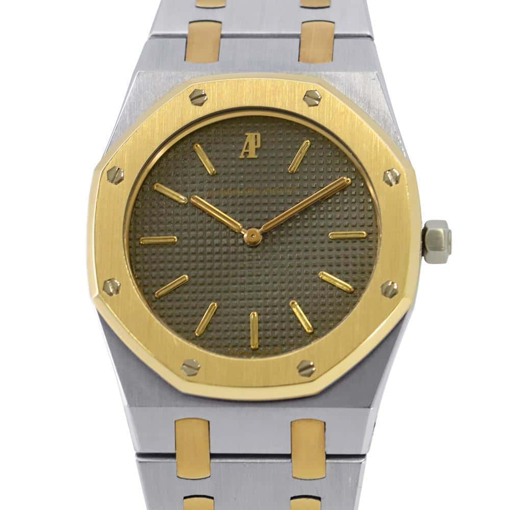 Audemars Piguet Royal Oak Championship W33mm Stainless Steel K18YG Gray Dial 56143SA