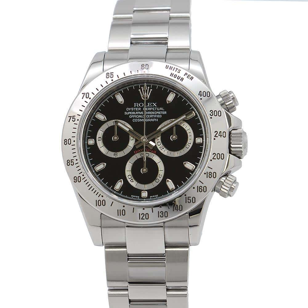 ROLEX ROLEX Cosmograph Daytona W40mm Stainless Steel Black Dial 116520