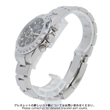 将图像加载到图库查看器中，ROLEX ROLEX Cosmograph Daytona W40mm Stainless Steel Black Dial 116520
