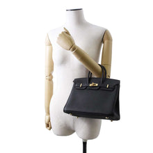 Load image into Gallery viewer, HERMES Birkin Black Togo Leather Size 25
