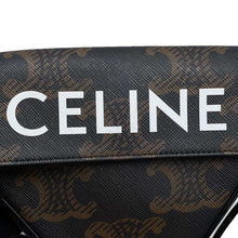 将图像加载到图库查看器中，CELINE Triomphe Shoulder Bag Brown 195902BZK PVC
