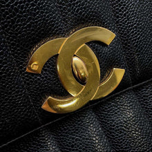 Load image into Gallery viewer, CHANEL Mademoiselle ChainShoulder Bag Black Caviar Leather
