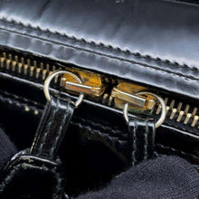 将图像加载到图库查看器中，CHANEL Vanity 2way Bag Black Patent Leather
