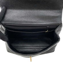 Load image into Gallery viewer, CHANEL Matelasse Handbag Black A12397 Caviar Leather
