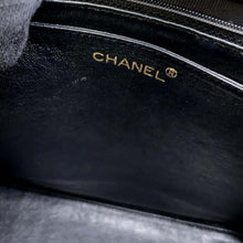 Load image into Gallery viewer, CHANEL Matelasse Handbag Black A12397 Caviar Leather
