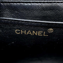 Load image into Gallery viewer, CHANEL Matelasse Handbag Black A12397 Caviar Leather
