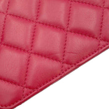 Load image into Gallery viewer, CHANEL Matelasse Full Flap ChainShoulder Bag Red AS0148 Lambskin
